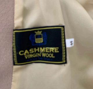 Cappotto donna beige con pelliccia