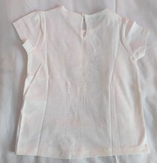 Camiseta Zara niña flores