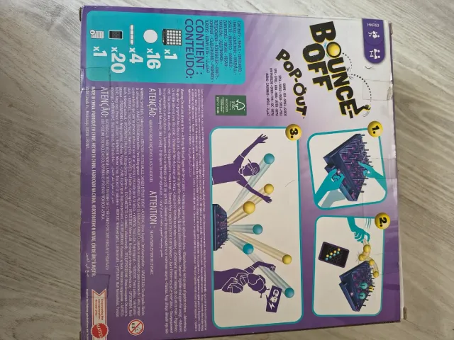 Gioco da tavolo Bounce Off Pop-Out