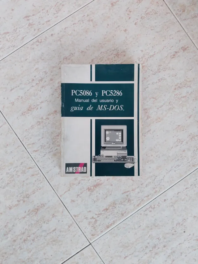 Manual PC5086 y PC5286 MS-DOS Amstrad