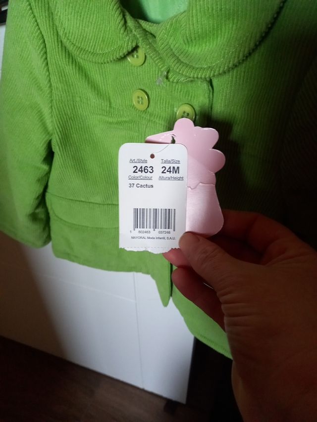 Chaqueta niño Mayoral verde