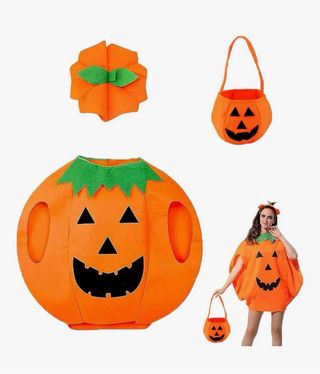 Disfraz Calabaza varios modelos bebé niño y adulto