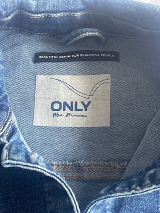 Chaqueta vaquera Only azul