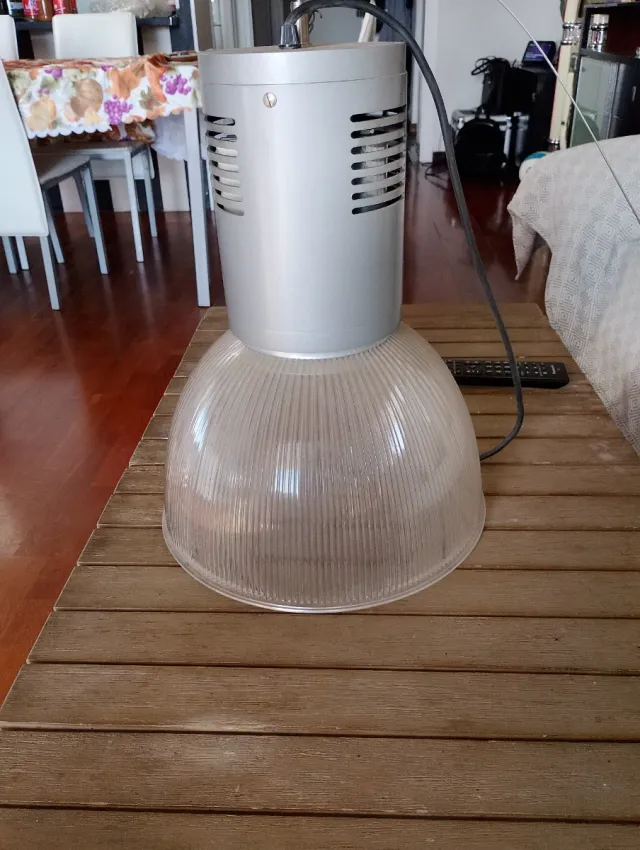 Lámpara Hofmeister Plata y Transparente