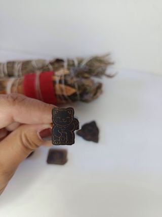 Anillo Gato Suerte Maneki Neko