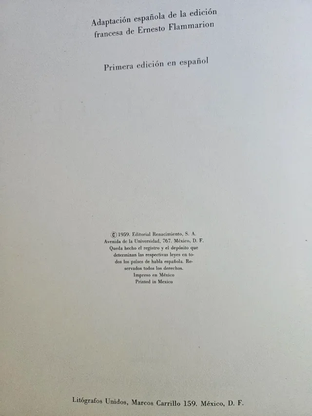 La historia del cascanueces. Primera edicion 1959