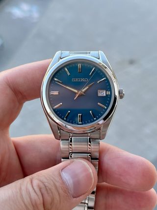 Reloj Seiko Neo Classic Azul “Sunburst” (SUR525P1)