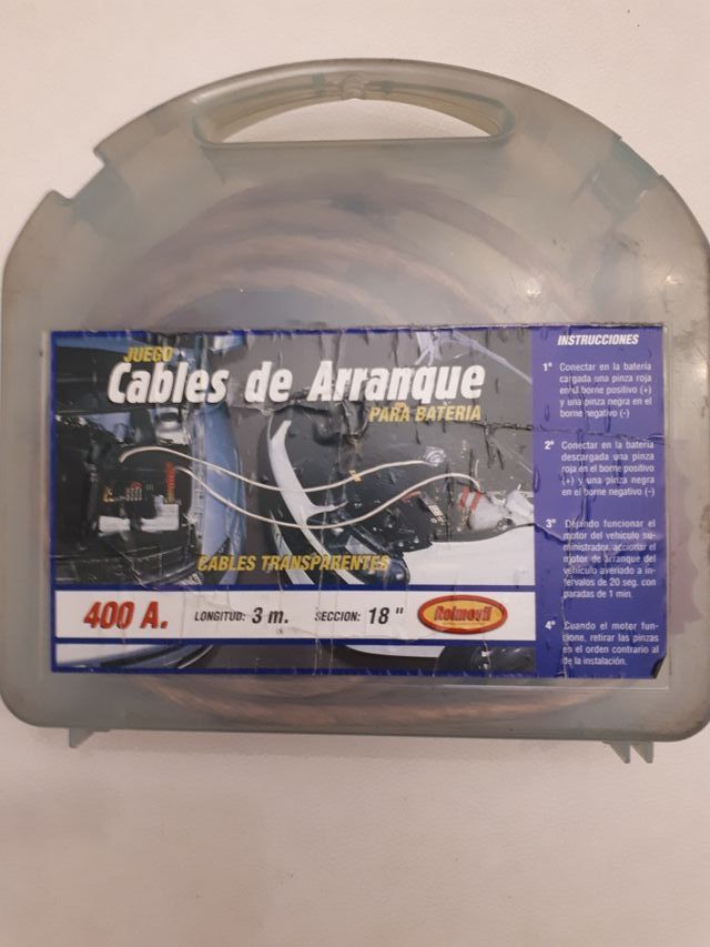 Cables de Arranque 400A 3m