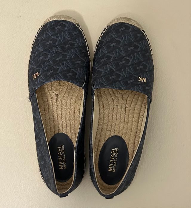 Espadrillas Michael Kors Blu/Oro