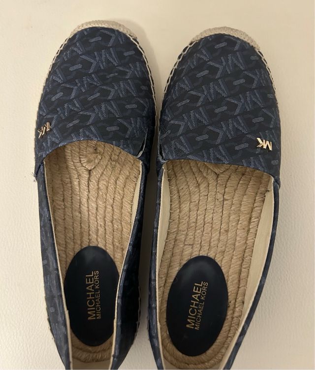 Espadrillas Michael Kors Blu/Oro