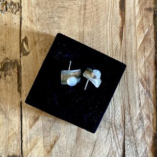 Pendientes Plata y Coral