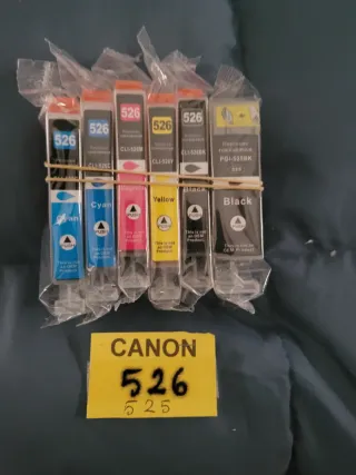 6 cartucce Canon 525-526