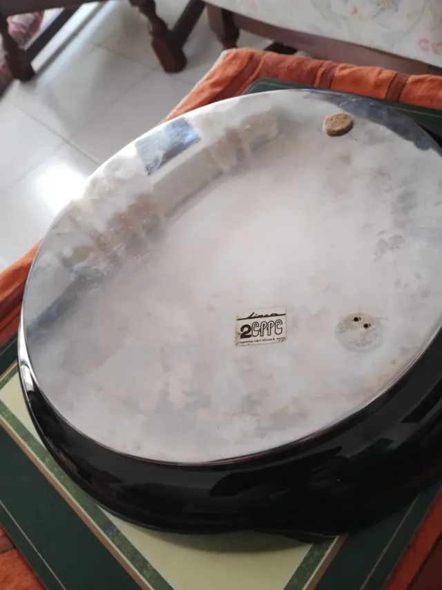 Vassoio moderno porcellana e acciaio