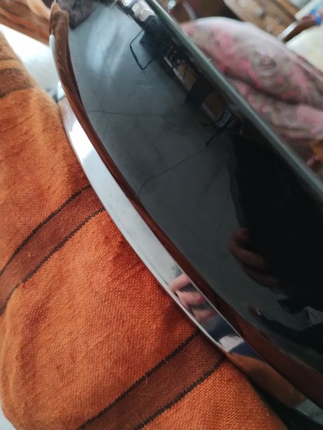 Vassoio moderno porcellana e acciaio