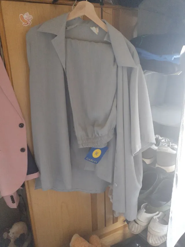 Conjunto Garcia gris mujer