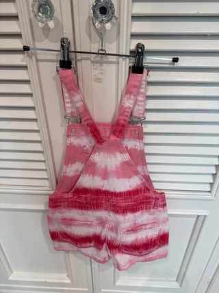 Peto Corto Niña Tie-Dye Rosa Talla XS