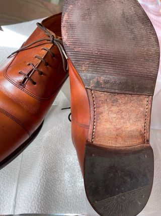 Scarpe uomo Card1 vera pelle cuoio 43