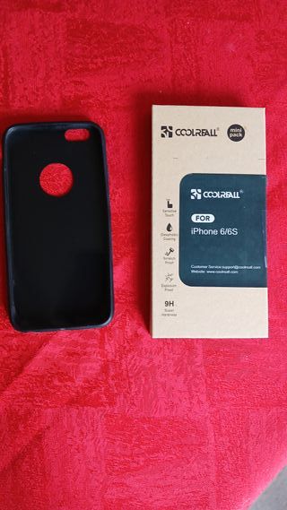 Cover e Vetro Protettivo iPhone 6/6S COOLRFALL