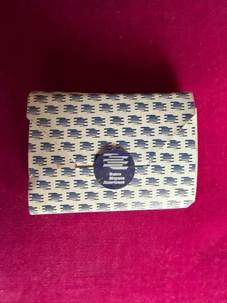 Gemelos Banco Hispano Americano Dorados