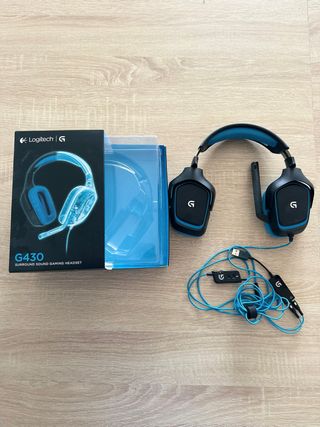 Cascos Logitech G430 Surround Sound Gaming