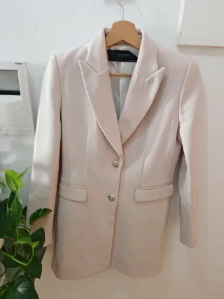 Blazer Zara Beige Talla M