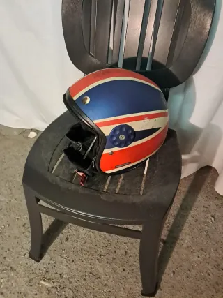 Casco Moto Union Jack