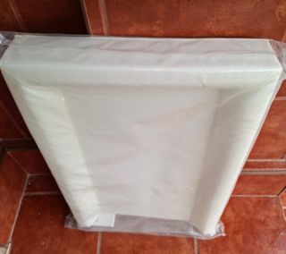 Cómoda cambiador bebé blanca y cuna