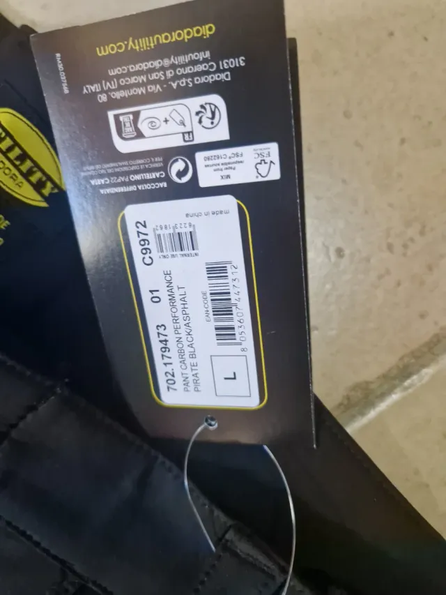 Pantalón de trabajo Utility Talla L Negro