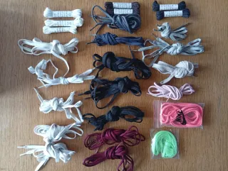 25 pares de cordones zapatillas