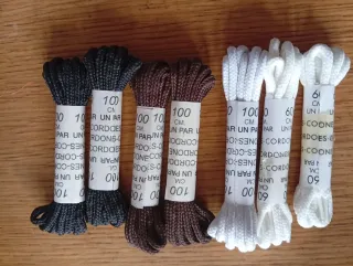 25 pares de cordones zapatillas