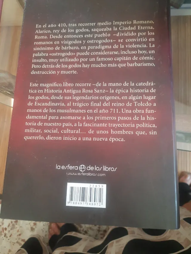 Historia de los godos. Una epopeya historica de...