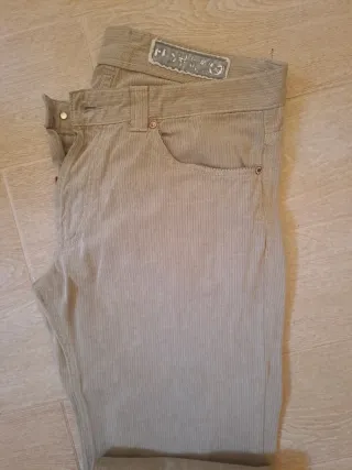 Pantaloni uomo beige