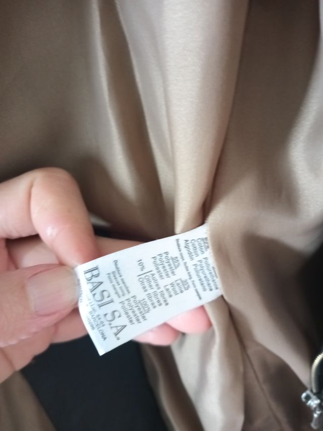 Gabardina Impermeable Lacoste Talla 38