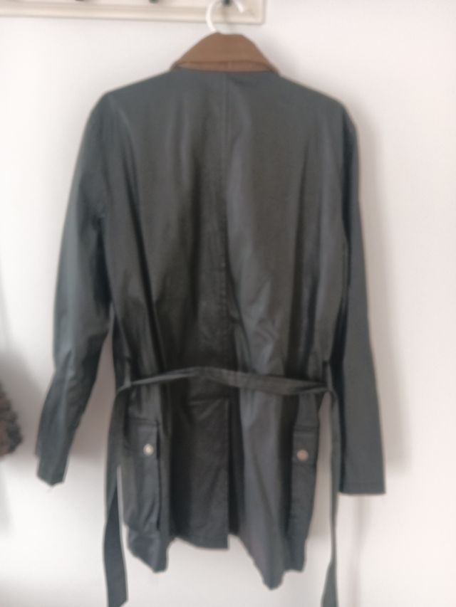 Gabardina Impermeable Lacoste Talla 38