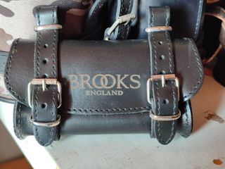 Borsa Borsello bicicletta compatibile sella nero