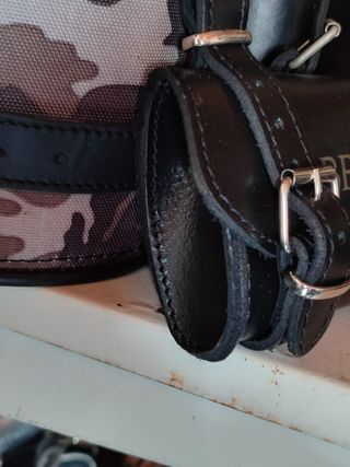 Borsa Borsello bicicletta compatibile sella nero