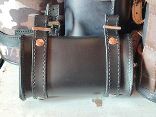 Borsa Borsello bicicletta compatibile sella nero