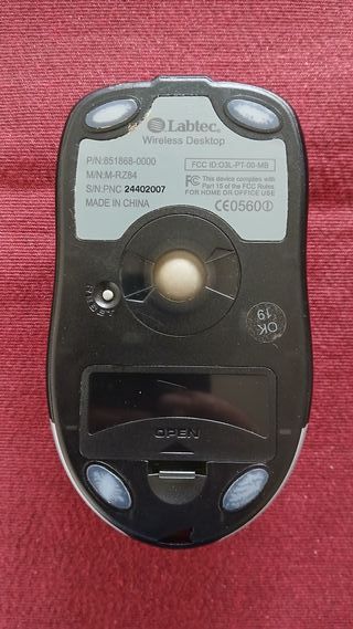 Tastiera e Mouse Wireless Labtec con Ricevitore