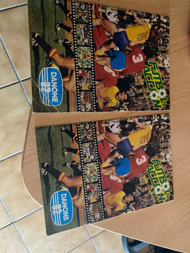 Álbum cromos Fútbol en Acción 82 Danone
