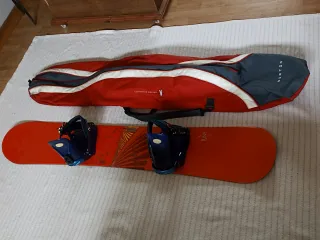 Tabla Snow K2 Luna 155 + fijaciones + funda Burton
