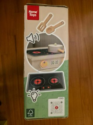 Cucina giocattolo in legno 100% FSC