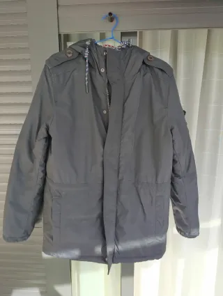 Abrigo negro Tommy Hilfiger