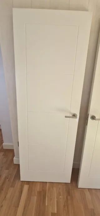 Puertas lacadas blanco roto/crema