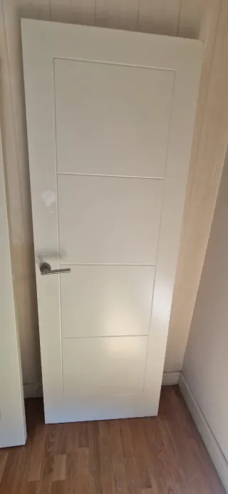 Puertas lacadas blanco roto/crema