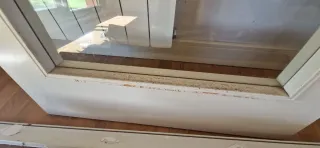 Puertas lacadas blanco roto/crema