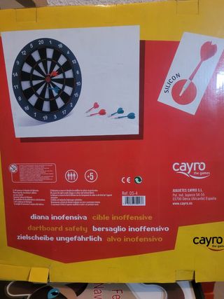 Juego de dardos para niños, nuevo