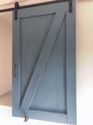 Puertas estilo granero madera