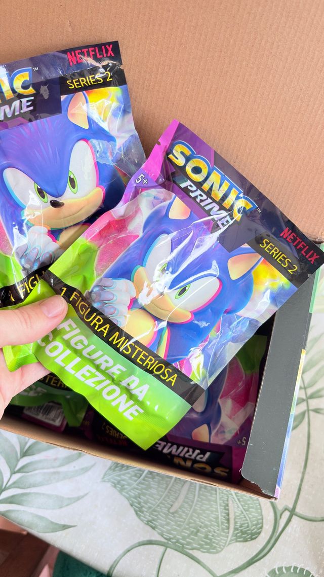 Figuras Sonic Prime Netflix Serie 2