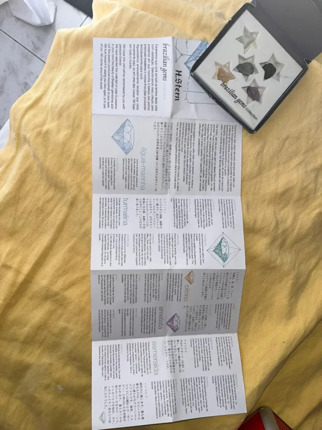 Set pietre H.Stern Brazilian Gems