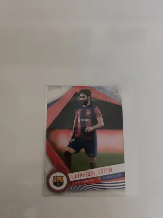 Tarjeta Ilkay Gündoğan FC Barcelona Topps